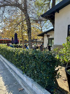 Charming patio   at Hip Vegan in Ojai