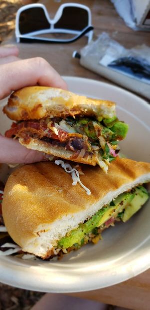 Torta at Hip Vegan in Ojai