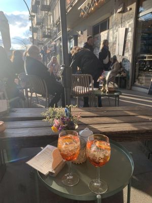 Aperol spritz  at Verlan in Hamburg
