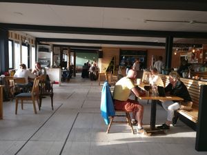 Interior at Strandpaviljoen Twaalf in Den Hoorn