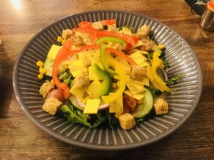 Salad  at The Wonky Goat in Ryde