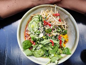 Thai Bowl at Pura Vida Foodbar - West in West-terschelling