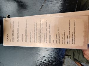 Menu at Pura Vida Foodbar - West in West-terschelling
