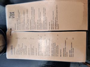 Menu at Pura Vida Foodbar - West in West-terschelling