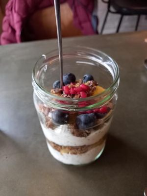 Morning Jar, vegetarisch at Pura Vida Foodbar - West in West-terschelling