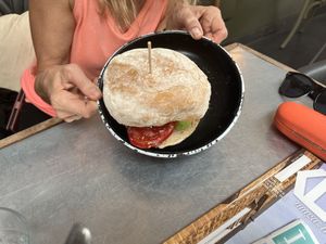 Breakfast Bap  at Thornham Deli in Hunstanton