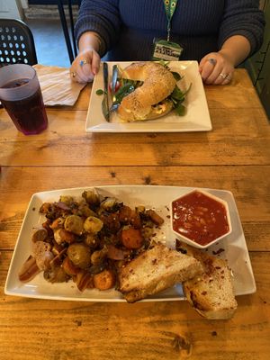 Beautiful homemade food and drink at this all-vegan café. I’ve come here several times and tried different things from the menu each visit, have never been disappointed   #Vegan at The Bay Vegan Deli Coffee House in Sandown