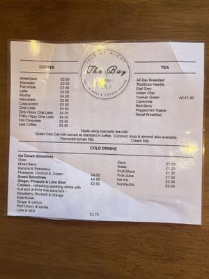   at The Bay Vegan Deli Coffee House in Sandown