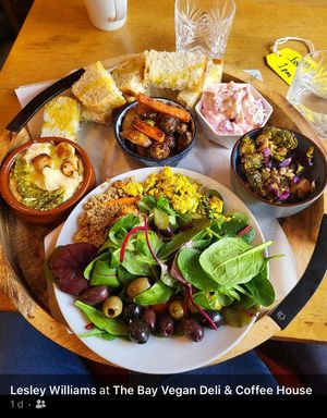Our new tapas bar menu will be advertised ready for Veganuary 2024 at The Bay Vegan Deli Coffee House in Sandown