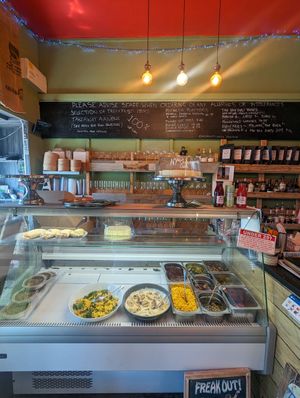 Cafe at The Bay Vegan Deli Coffee House in Sandown