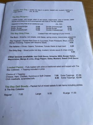  at The Bay Vegan Deli Coffee House in Sandown