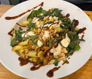 25 May 2025
Vietnamese Loaded Chips at The Bay Vegan Deli Coffee House in Sandown