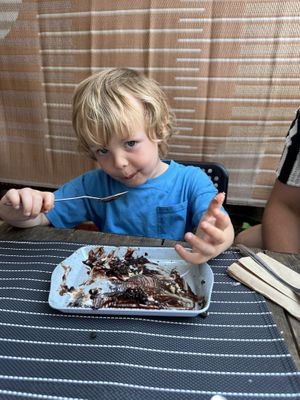 Oreo cheesecake!  at The Bay Vegan Deli Coffee House in Sandown