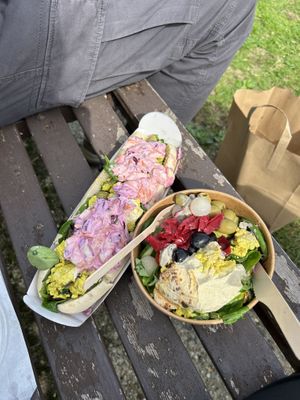   at The Bay Vegan Deli Coffee House in Sandown