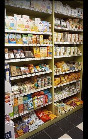 organic products, products for vegan & vegetarian, non-dairy products, gluten free products, supplements, cosmetics and household goods at Green Family - Leoforos Komninon in Thessaloniki