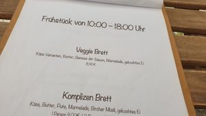 Breakfast all day long at Komplizen Café in Wernigerode