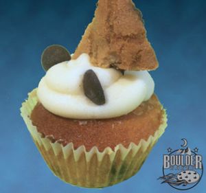 Cookie Dough Cupcake at Boulder Baked in Boulder