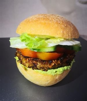 burger at Ginger Veg Street Food in Lido Di Camaiore