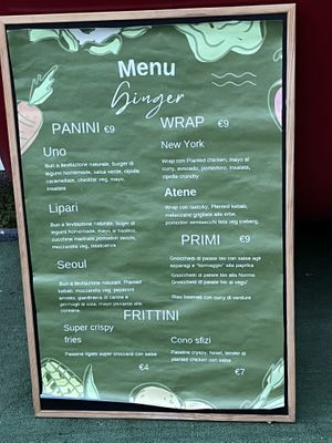   at Ginger Veg Street Food in Lido Di Camaiore