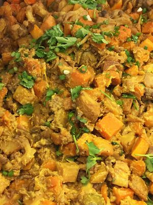 Butternut Squash Curry from our Hot Bar at Three Rivers Market in Knoxville