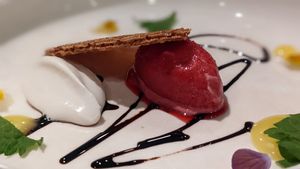 Sorbet at AV in Honolulu