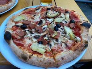 Pizza Wolf at I Pazzi in Gdansk