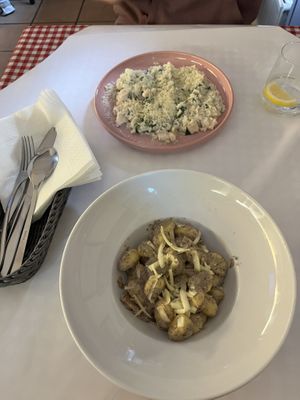 Vegan gnoccis   at I Pazzi in Gdansk