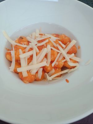 Vegan gnocchi at I Pazzi in Gdansk