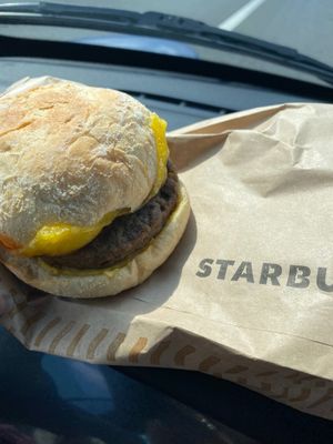 Beyond meat breakfast hun, really good! at Starbucks Coffee in Sittingbourne