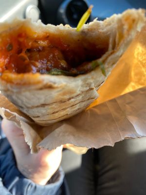 I meatball wrap, nice hot and tasty! at Starbucks Coffee in Sittingbourne