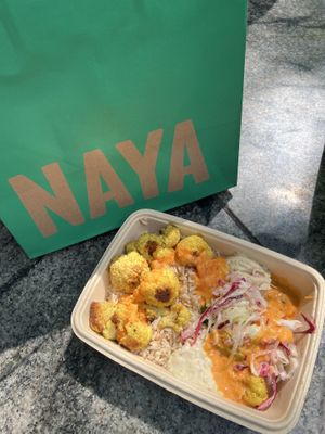   at NAYA in New York City