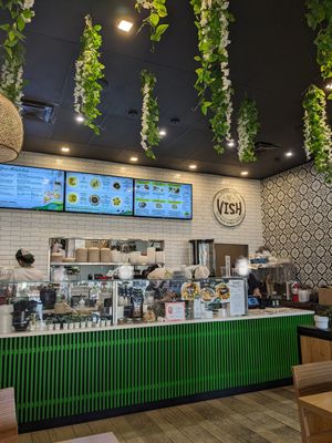 Inside at Vish in Hollywood