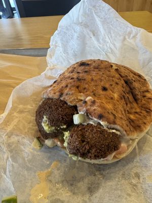 Falafel Pita Pocket!   at Vish in Hollywood