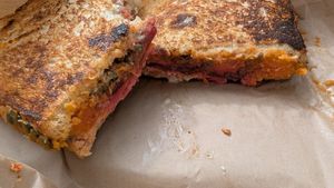 Vegan sandwich at Greenville Deli in Dublin