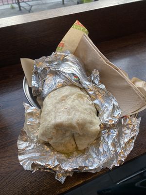 Haggis burrito   at FreshMex in Edinburgh