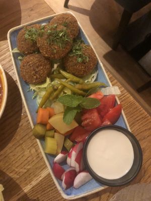 Falafel  at Elissar in Vienna