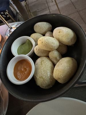 Canarian potatoes   at Maná 264 in Gran Canaria