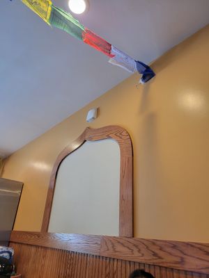 Wall. Too many people to take a photo 📸  inside at Masala Craft in Big Bear Lake