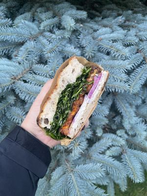 Good Morning Tempeh   at Gab's Veg Table in Kingston