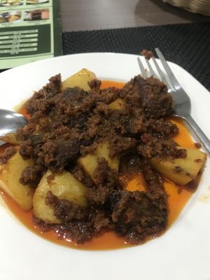 Rendang curry  at Circle Point Vegan Eatery in Jimbaran