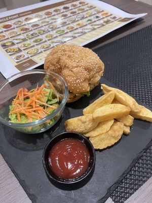   at Circle Point Vegan Eatery in Jimbaran