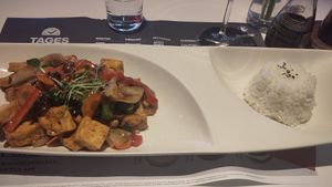 Cashew tofu at Akakiko in Salzburg