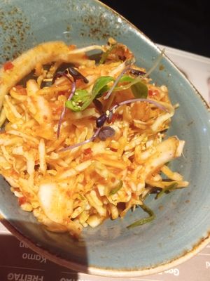 Salad at Akakiko in Salzburg