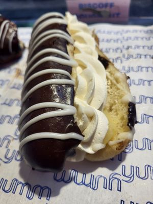 Eclair Doughnut at City Farmers Markets in Brisbane