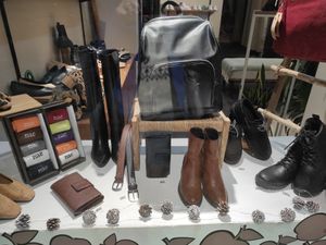 Beau at NAE Vegan Shoes in Lisbon