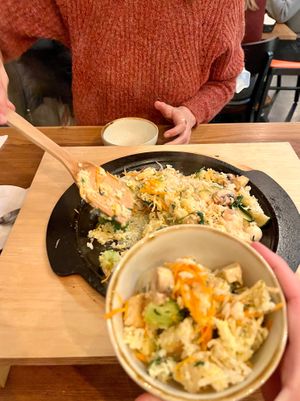 Bibim Bap for 2 veggie / vegan at ONNI in Luebeck