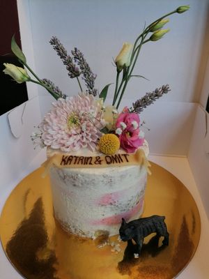 Hochzeitstorte at Fräulein Brömse in Luebeck