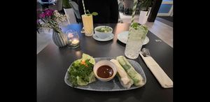 Summer rolls, vegan soup, mocktails at Vina in Wilhelmshaven