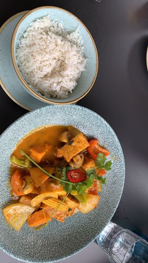 vegan curry   at Vina in Wilhelmshaven