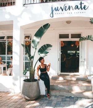 Entrance at Juvenate in Stellenbosch